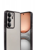 Newface Realme C75 4G Kılıf Razer Lensli Silikon - Siyah