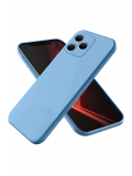 Newface Realme Note 50 4G Kılıf First Silikon - Mavi