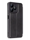 Newface Realme Note 50 4G Kılıf Flip Cover - Siyah