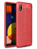 Newface Samsung Galaxy A01 Core Kılıf Auto Focus Kapak - Kırmızı