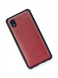 Newface Samsung Galaxy A01 Core Kılıf Miami Şeffaf Silikon - Lacivert