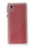 Newface Samsung Galaxy A01 Core Kılıf Miami Şeffaf Silikon - Şeffaf