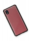 Newface Samsung Galaxy A01 Core Kılıf Miami Şeffaf Silikon - Siyah