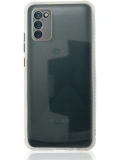 Newface Samsung Galaxy A02S Kılıf Miami Şeffaf Silikon - Şeffaf