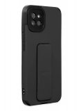 Newface Samsung Galaxy A03 Kılıf Mega Standlı Silikon - Siyah