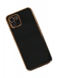 Newface Samsung Galaxy A03 Kılıf Volet Silikon - Siyah