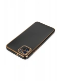 Newface Samsung Galaxy A03 Kılıf Volet Silikon - Siyah