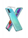 Newface Samsung Galaxy A03S Kılıf Lüx Şeffaf Silikon