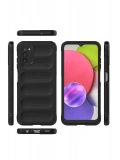 Newface Samsung Galaxy A03S Kılıf Optimum Silikon - Siyah