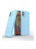 Newface Samsung Galaxy A04 Kılıf Optimum Silikon - Sky Blue