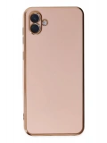 Newface Samsung Galaxy A04 Kılıf Volet Silikon - Pembe