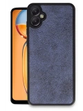 Newface Samsung Galaxy A05 Kılıf Aras Deri Kapak - Lacivert