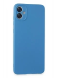Newface Samsung Galaxy A05 Kılıf First Silikon - Mavi