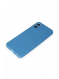 Newface Samsung Galaxy A05 Kılıf First Silikon - Mavi