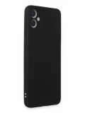 Newface Samsung Galaxy A05 Kılıf First Silikon - Siyah