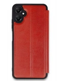 Newface Samsung Galaxy A05 Kılıf Flip Cover - Kırmızı