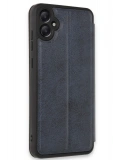 Newface Samsung Galaxy A05 Kılıf Flip Cover - Lacivert
