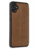 Newface Samsung Galaxy A05 Kılıf Flip Cover - Taba