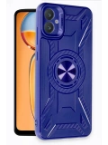 Newface Samsung Galaxy A05 Kılıf Lincoln Silikon - Lacivert