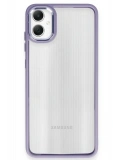 Newface Samsung Galaxy A05 Kılıf Power Silikon - Lila