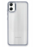 Newface Samsung Galaxy A05 Kılıf Power Silikon - Sierra Blue