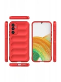 Newface Samsung Galaxy A05S Kılıf Optimum Silikon - Kırmızı