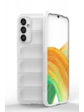 Newface Samsung Galaxy A05S Kılıf Optimum Silikon - Krem