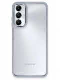 Newface Samsung Galaxy A05S Kılıf Power Silikon - Sierra Blue