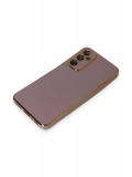 Newface Samsung Galaxy A05S Kılıf Volet Silikon - Mor