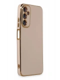 Newface Samsung Galaxy A05S Kılıf Volet Silikon - Pembe