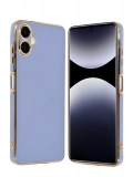 Newface Samsung Galaxy A06 Kılıf Volet Silikon - Mavi