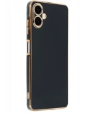 Newface Samsung Galaxy A06 Kılıf Volet Silikon - Siyah