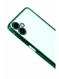 Newface Samsung Galaxy A07 4G Razer Lensli Silikon - Yeşil