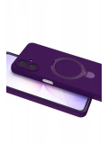 Newface Samsung Galaxy A07 4G Regal Magsafe Standlı Kapak - Derin Mor