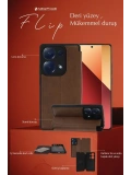 Newface Samsung Galaxy A15 4G Kılıf Flip Cover - Taba