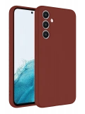 Newface Samsung Galaxy A16 5G Kılıf First Silikon - Bordo