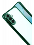 Newface Samsung Galaxy A17 5G Razer Lensli Silikon - Yeşil