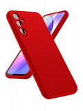 Newface Samsung Galaxy A24 4G Kılıf First Silikon - Kırmızı