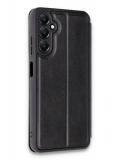 Newface Samsung Galaxy A25 5G Kılıf Flip Cover - Siyah