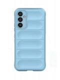 Newface Samsung Galaxy A25 5G Kılıf Optimum Silikon - Sky Blue