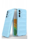 Newface Samsung Galaxy A25 5G Kılıf Optimum Silikon - Sky Blue