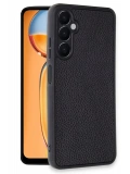 Newface Samsung Galaxy A26 Kılıf Aras Deri Kapak - Siyah