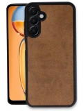 Newface Samsung Galaxy A26 Kılıf Aras Deri Kapak - Taba