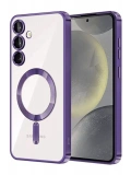 Newface Samsung Galaxy A26 Kross Magneticsafe Kapak - Mor