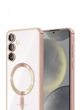Newface Samsung Galaxy A26 Kross Magneticsafe Kapak - Rose