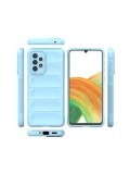 Newface Samsung Galaxy A33 5G Kılıf Optimum Silikon - Sky Blue