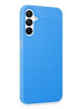 Newface Samsung Galaxy A35 5G Kılıf Auto Focus Kapak - Mavi