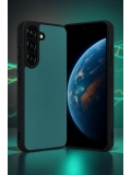 Newface Samsung Galaxy A36 Kılıf Aras Deri Kapak - Pudra