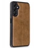 Newface Samsung Galaxy A36 Kılıf Flip Cover - Taba