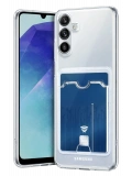 Newface Samsung Galaxy A37 5G Kart Şeffaf Silikon - Şeffaf